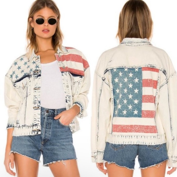 Blank NYC Jackets & Blazers - Blank NYC • Americana Distressed Denim Jacket Size M